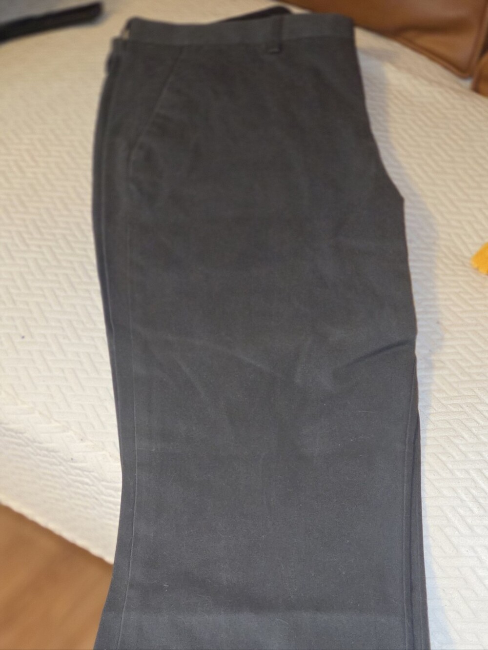Men's Black Dress Pants - Classic Straight Fit